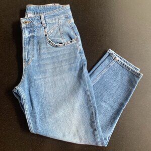 Liu Jo medium blue studded size 28 ladies denim jeans